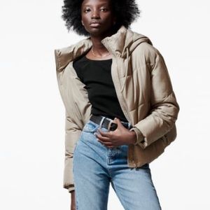 zara puffer jacket